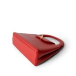 Vintage Red Kelly Top Handle Gold Hardware - Image 7