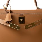 Kelly 28 Natural Chamonix Gold Plated [D] Stamp - Image 15