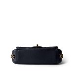 Navy Caviar Quilted CC You Flap Bag Mini GHW - Image 7