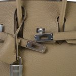 Birkin 25 Beige Marfa Veau Togo Palladium Plated W Stamp - Image 18