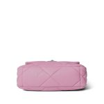 Light Pink Lambskin Quilted 19 Flap Small MHW - Image 11