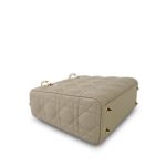 Christian Dior My ABC Lady Dior Light Beige Cannage Lambskin Small - Image 11