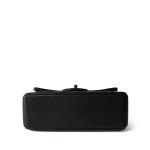 22P Black Lambskin Mini Top Handle LGHW - Image 3