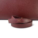 Kelly 28 Rouge H Epsom Sellier Gold Plated X Stamp - Image 6