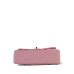 22C Sakura Pink Caviar Quilted Small Classic Flap Light Gold Hardware - Image 5