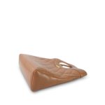Caramel Calfskin Quilted 31 Small Shopping Bag Light Gold Hardware - Image 12