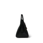 Birkin 25 Noir Veau Togo Gold Plated W Stamp - Image 13