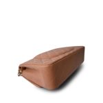21P Caramel Lambskin Quilted Classic Flap Medium LGHW - Image 2