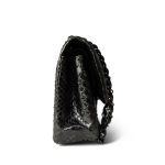 Medium Python Metallic Classic Double Flap - Image 2