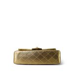 Gold Lambskin Quilted Classic Flap Small Aged Gold Hardware - Image 7