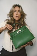 Kelly Sellier 28 Green Courchevel Gold Plated (V) Stamp - Image 2