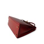 Kelly 28 Rouge Box Calfskin Gold Plated (X) Stamp - Image 12