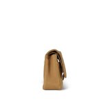 Beige Caviar Quilted Classic Flap Medium 24K Gold Plated - Image 4