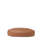 Caramel Calfskin Quilted Medium 22 Hobo Bag Aged Gold Hardware - Image 9