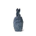24S Washed Denim Quilted Small 22 Hobo Bag - Image 14
