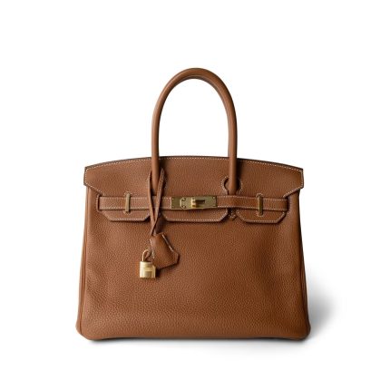 Birkin 30 Gold Togo Gold Plated Y Stamp