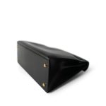 Kelly Sellier 28 Black Box Calfskin Gold Plated (L) Stamp - Image 18
