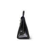 Kelly 28 Black Box Calfskin Gold Plated U Circle Stamp - Image 14