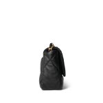 Black Lambskin Quilted 19 Flap Small Mixed Hardware - Image 6