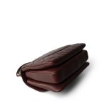 21B Burgundy Lambskin Quilted Trendy CC Small Light Gold Hardware - Image 8