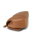 Caramel Lambskin Quilted Medium Diana Double Flap Aged Gold Hardware - Image 8