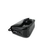 Black Patent Camellia Single Flap Bag Black Hardware - Image 7
