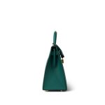 Kelly 28 Malachite Epsom Gold Plated R Square Stamp - Image 19