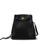 Kelly Sport PM Black Clemence Gold Plated [E] Stamp - Image 12