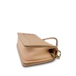 19S Beige Calfskin Quilted Top Handle Boy Bag Old Medium Light Gold Hardware - Image 8