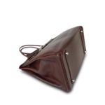 Birkin 35 Havana Evergrain Palladium Plated [L] Stamp - Image 16