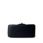 Navy Lambskin Quilted Mini Square Flap Bag LGHW - Image 6