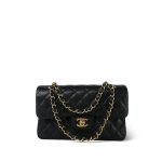 Black Caviar Quilted Classic Flap Small GHW - Image 10
