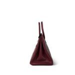 Birkin 30 Rouge H Epsom Gold Plated C Square Stamp - Image 8