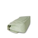 22C Light Green Caviar Quilted Classic Flap Small Light Gold Hardware - Image 9