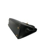 Kelly 32 Black Box Calfskin Gold Plated (A) Stamp - Image 7