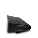 Black Lambskin Quilted Large CC Maxi Single Flap Bag Gold Hardware - Image 10