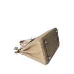 Birkin 25 Trench Togo Palladium Plated A Stamp - Image 14