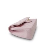 22S Light Pink Caviar Quilted Classic Flap Small LGHW - Image 5