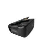 22A Black Lambskin Quilted Mini Rectangular Flap LGHW - Image 7