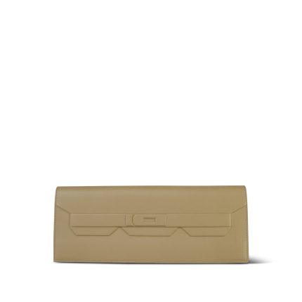 Shadow Birkin Cut Clutch Beige Marfa Swift B Stamp