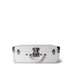 Louis Vuitton Bisten 50 Optic White Monogram Canvas Taigarama Trunk