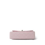 22S Light Pink Caviar Quilted Classic Flap Small LGHW - Image 7