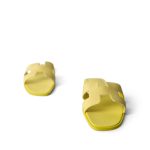 Hermès Calfskin Oran Sandals Jaune Curcuma Size 40 - Image 4