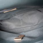 21A Dark Green Lambskin Quilted 19 Flap Small Mixed Hardware - Image 9