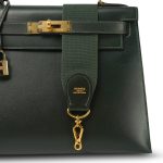 Kelly 28 Vert Fonce Box Calfskin Gold Plated (W) Stamp - Image 18