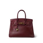 Birkin 30 Rouge H Epsom Gold Plated C Square Stamp