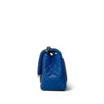 22B Blue Pearl Crush Mini Square Flap Aged Gold Hardware - Image 3