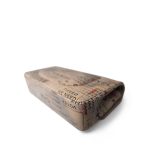 Graffiti Newspaper Medium Classic Double Flap Antique Gold Hardware - Image 10