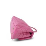 Light Pink Caviar Quilted Lizard Embossed Coco Handle  Small LGHW - Image 11