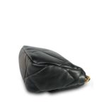 Black Lambskin Quilted 19 Flap Small MHW - Image 8